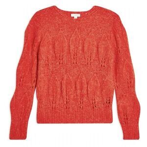 Topshop NEW 4/6 Chunky Cable Long Sleeve Sweater